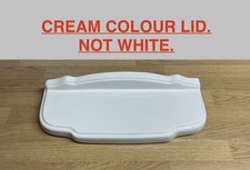 Toilet Cistern Lid = CREAM