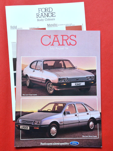 1984 ford cars brochure - 1984,