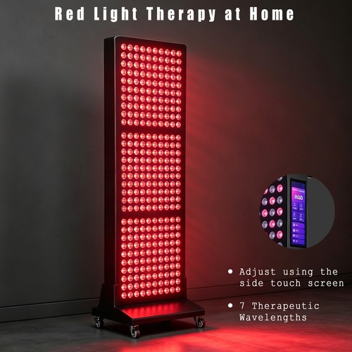 Red light therapy panel - red,