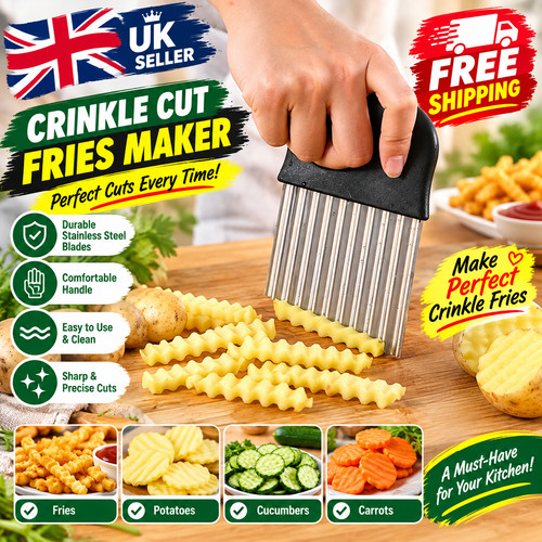 Potato chip crinkle cutter - chip,