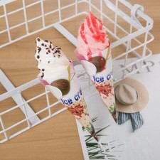 Fake Ice Cream Model Handmade Artificial Food Photography Props  Wedding