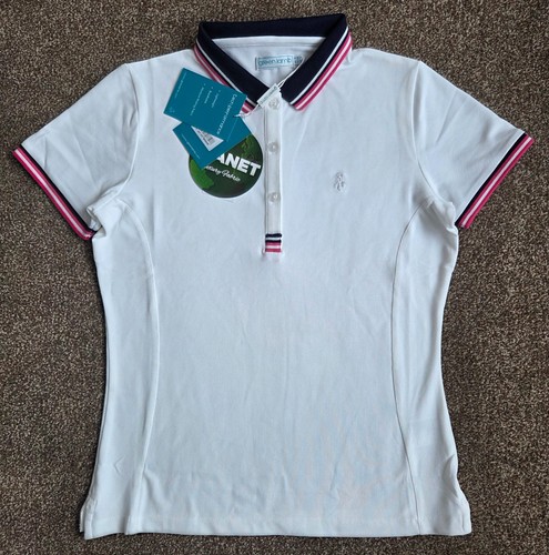 Green lamb ladies pique polo - lamb,