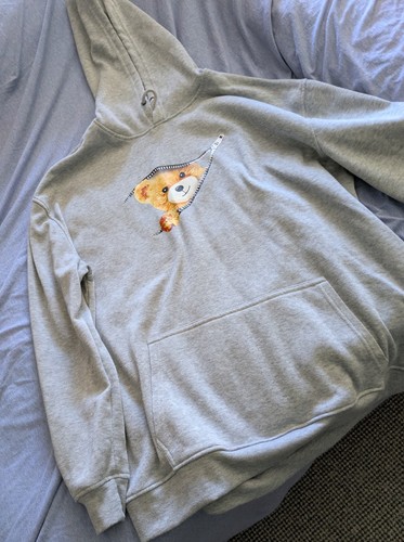Peeking bear hoodie uk 18 - hoodie,