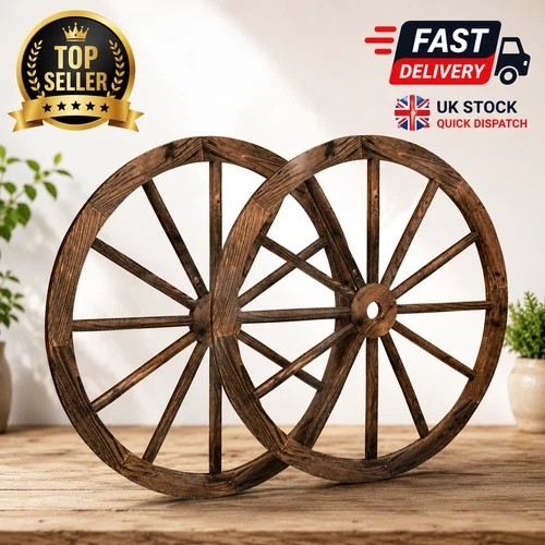 2pcs retro wooden wagon - retro,