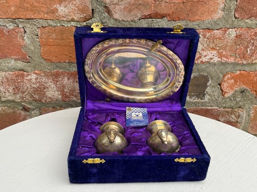 Vintage silver plated boxed - plated,,