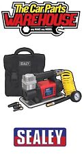 Sealey Mini Air Compressor 12V Heavy Duty includes Storage Bag Very Max 100psi