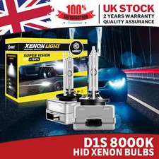 2Pcs D1S Xenon HID 8000K Bulbs