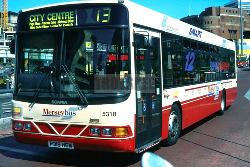 35mm slide merseyside scania - merseyside,