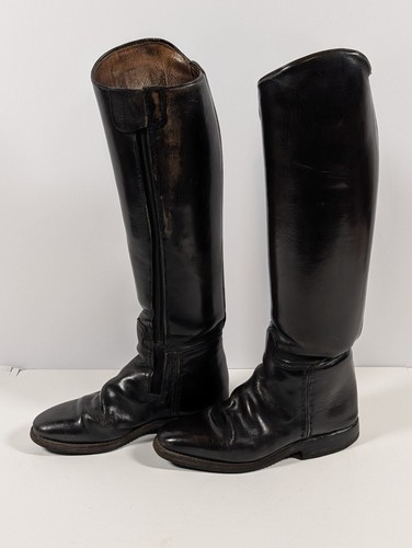 Konig black leather - leather, dressage