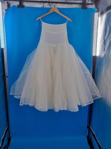 Tulle underskirt ivory bridal - tulle,