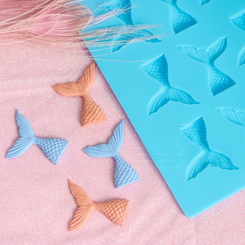Mermaid tail fish silicone - mermaid,
