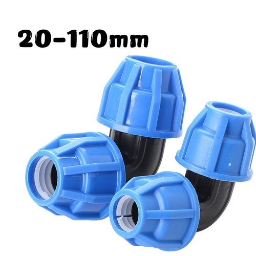 Mdpe compression fitting - fitting, 90°