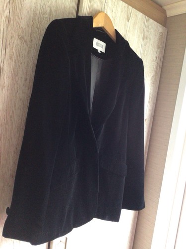 Next black velvet - black, blazer