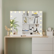 LED Hollywood Makeup Vanity Cosmetic Mirror with Lights 80 x 60cm Large Mirror