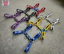 LEATHER ADJUSTABLE CHEST STRAP