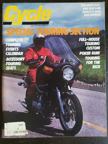 Cycle magazine july - magazine, 1977