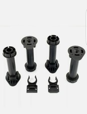 PLINTH FEET 150MM  X 4 ADJUSTABLE KITCHEN CABINET CARCASE BASE UNIT LEGS