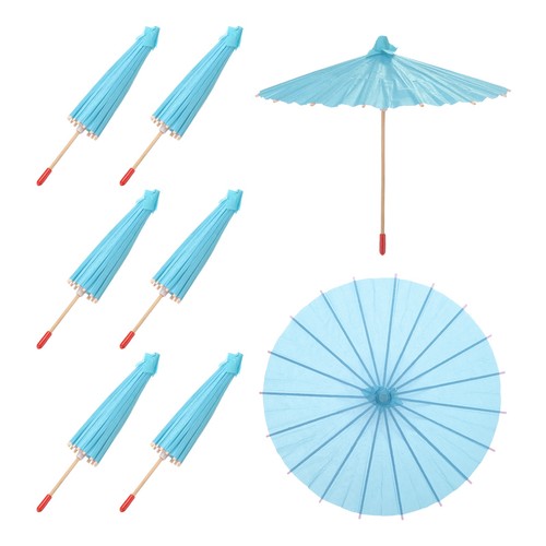 Pcs paper umbrellas - 6, ,8"