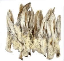 1KG Furry Rabbit Ears Natural
