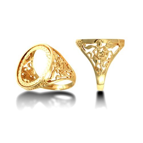 9ct yellow gold full george - 9ct, st