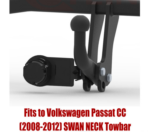 Swan neck tow bar - neck, vw
