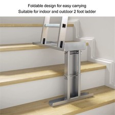 Heavy-Duty Stairs Extension Ladder Stabilizer Stand Leg Leveler Ladder Aide NEW