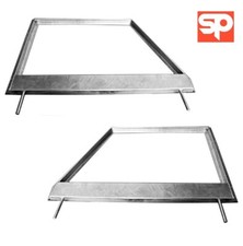Pair Galvanised Door tops For