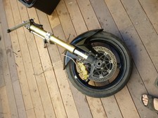 Gsxr front end forks wheel suspension SV650 99-02 S naked SV 650 Suzuki #T6 