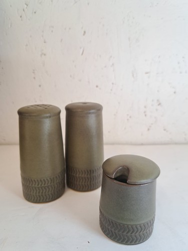 Denby chevron dark green
