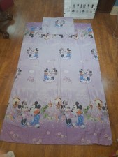 disney mickey mouse single bed duvet cover and pillow case bedding set
