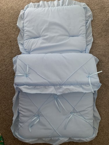 Baby winter footmuff blue - baby,