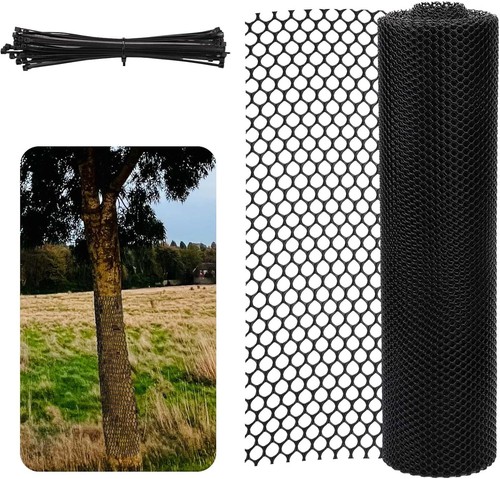 Mesh tree trunk protector - tree,