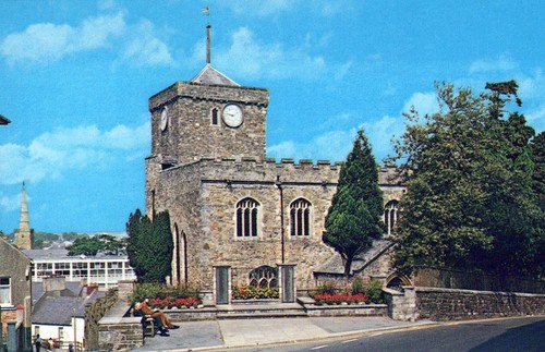 Postcard clock tower - postcard,