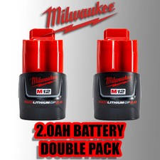 2x (Two) Genuine Milwaukee M12