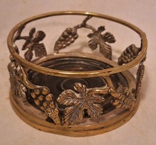 Beautiful Vintage Brass Wine