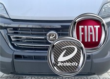 Dethleffs sticker, Fiat Ducato grille emblem for Dethleffs motorhome until 2022