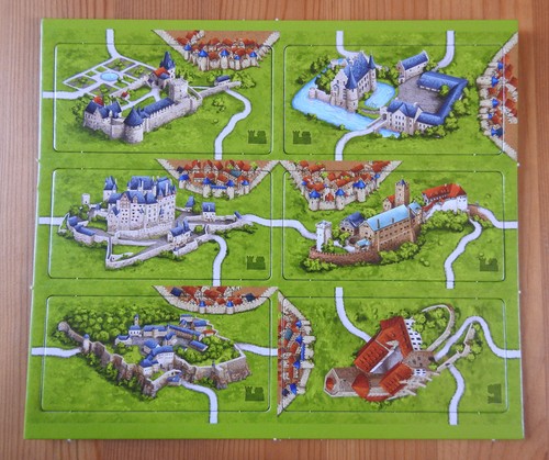 Carcassonne german castles - -, |