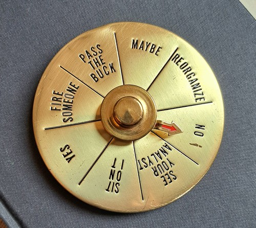 Vintage brass paperweight - brass,