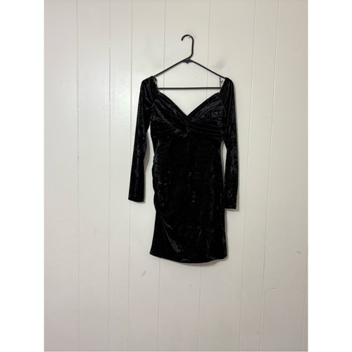 Sherri hill black - black, crushed