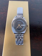 Slava 26 jewels Mechanical Manual Day/Time wristwatch. Good condition.