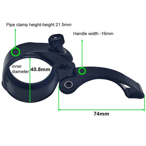 Aluminum alloy quick release - aluminum,