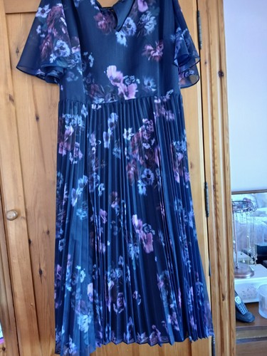 Black floral debut dress size - debut,