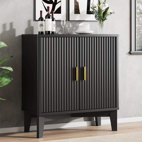 Fluted buffet sideboard - buffet,