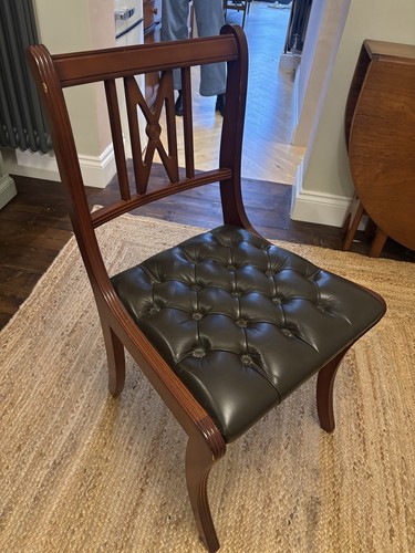 Vintage chesterfield leather - vintage,