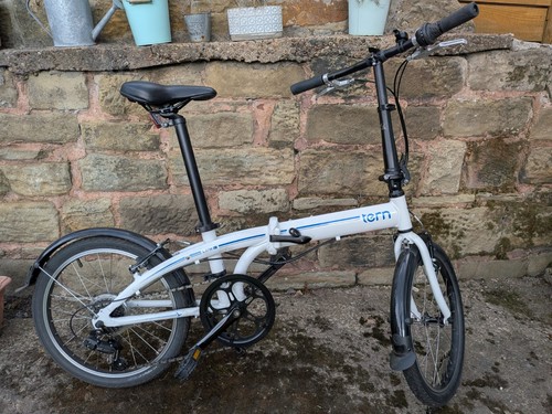 Tern link folding - folding, bike