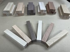 36x Mix Hardwood Blank Pens