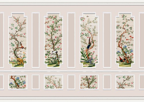 Dolls house wallpaper 12th - dolls, 1/12th