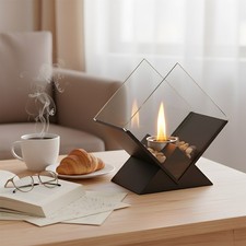 Electric Fireplace Glass