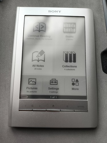 Sony prs 600 digital - 600,, book
