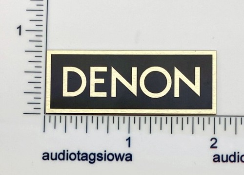 Denon turntable badge - turntable,